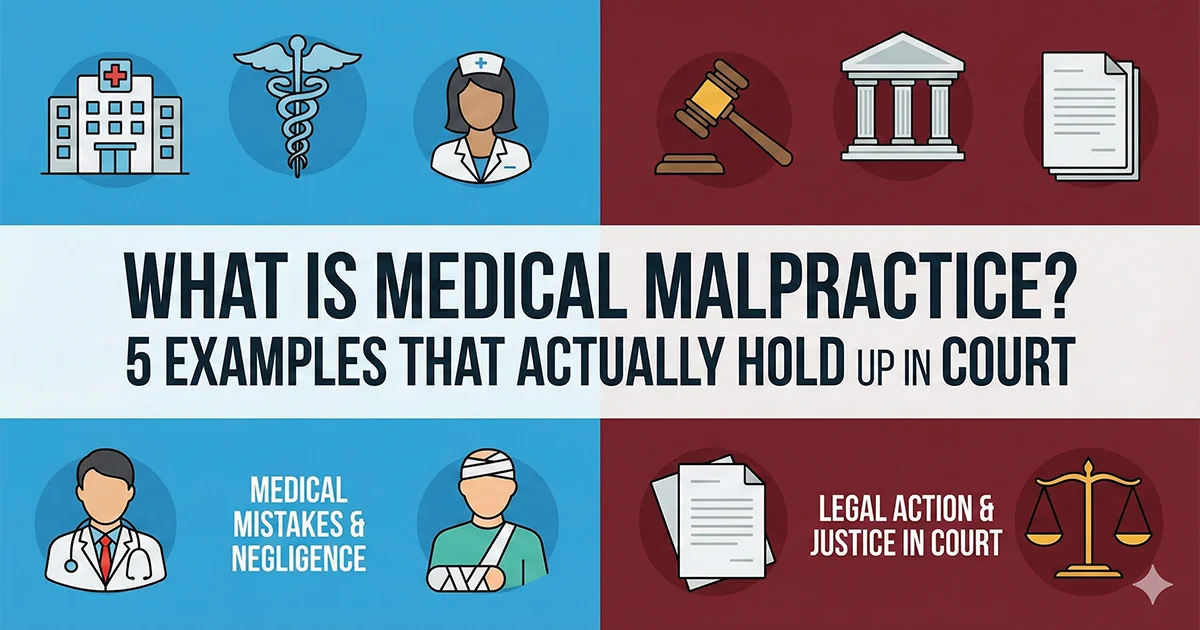 What is Medical Malpractice? 5 Examples That Actually Hold Up in Court